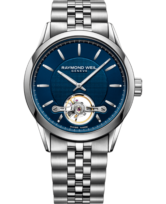 Freelancer Calibre RW1212 Men’s Automatic Blue Steel Watch, 42mm