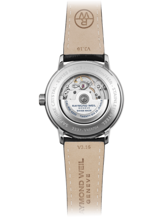 Maestro Men’s Automatic Calibre RW4200 Silver Dial Watch, 40mm