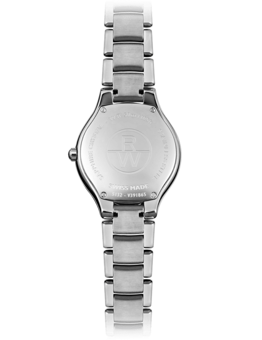 Noemia Ladies Quartz Grey Dial 47 Diamonds Watch, 32mm
