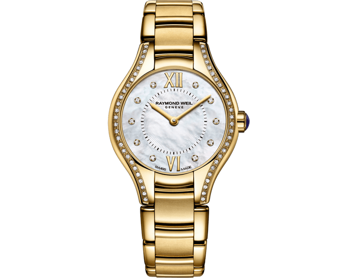 Noemia Ladies Quartz 62 Diamond Mother-of-Pearl Watch, 24 mm