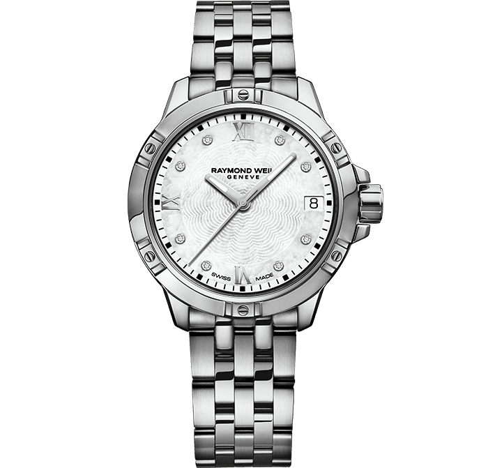 Tango Classic Ladies Quartz 8 Diamond Steel Watch, 30mm