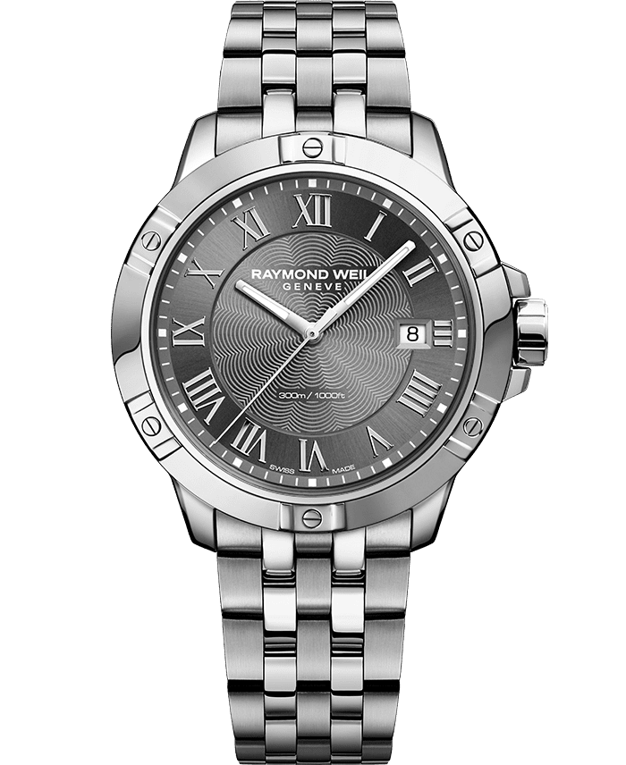 Tango Classic Men’s Quartz Grey Dial Bracelet Watch, 41mm