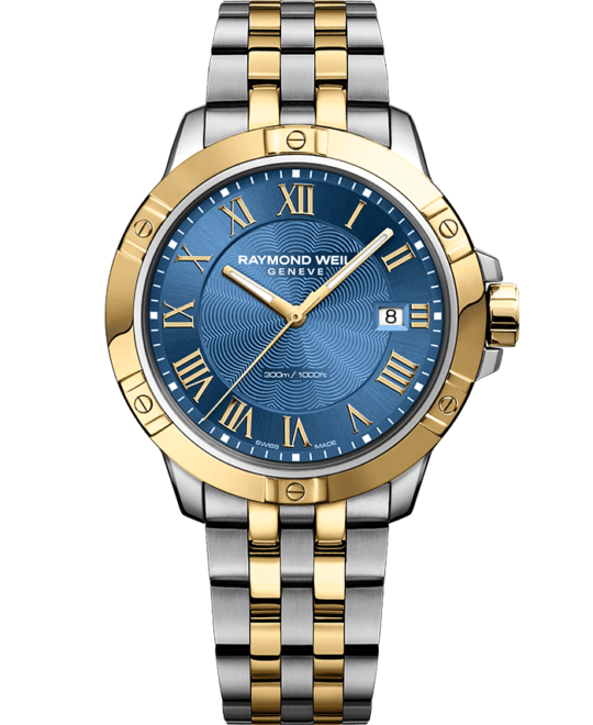 Tango Classic Men’s Quartz Two-tone Gold Steel Bracelet Watch, 41mm