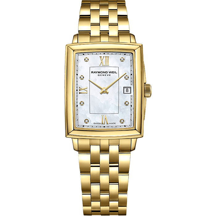 Toccata Ladies Gold Diamond Quartz Watch, 22.6 x 28.1 mm