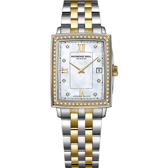 Toccata Ladies 68 diamonds Two-tone Quartz Watch, 22.6 x 28.1 mm