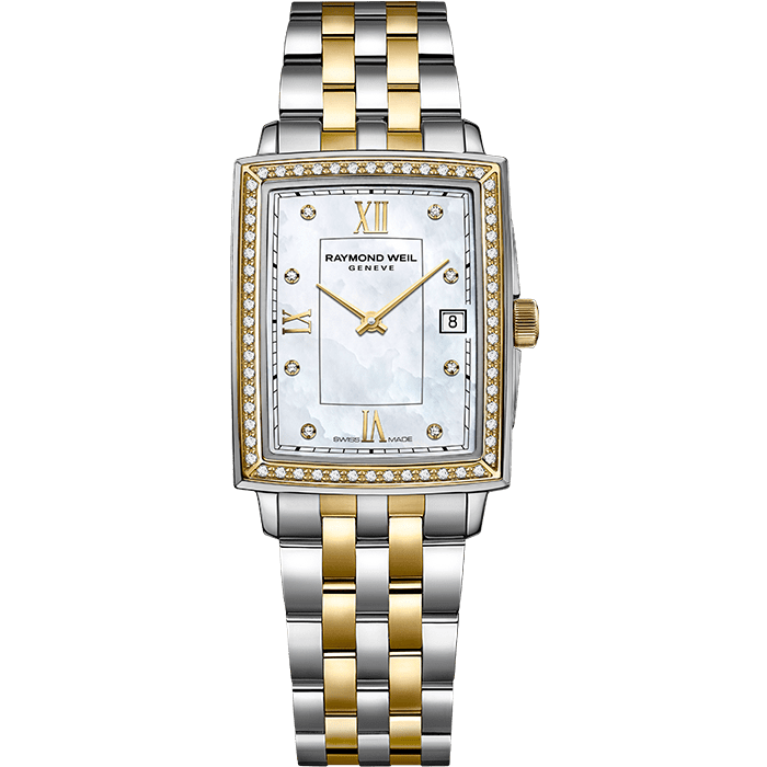 Toccata Ladies 68 diamonds Two-tone Quartz Watch, 22.6 x 28.1 mm