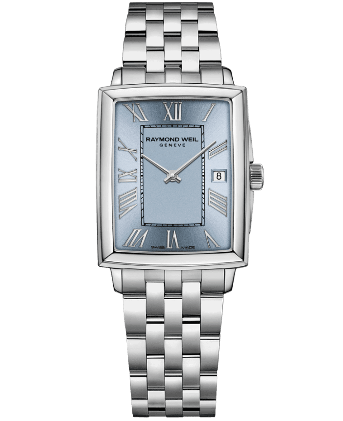 Toccata Ladies Blue Dial Quartz Watch, 22.6 x 28.1 mm