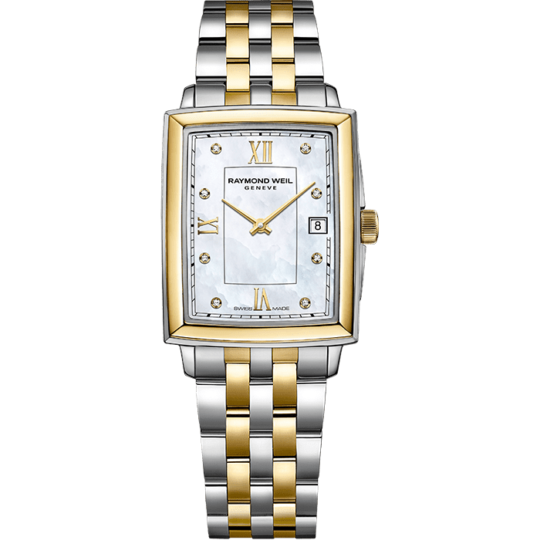 Toccata Ladies Two-tone Diamond Quartz Watch, 22.6 x 28.1 mm
