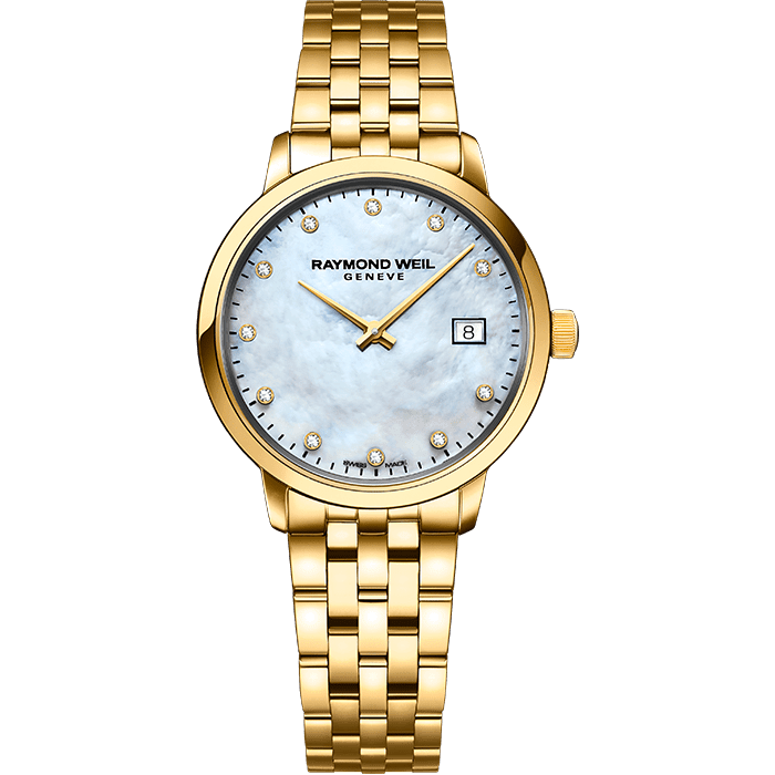 Toccata Ladies Classic Gold Diamond Steel Watch, 29mm