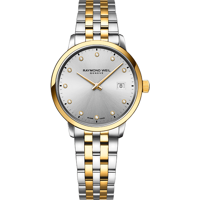 Toccata Ladies Quartz Two-tone Gold 11 Diamond Watch, 29mm