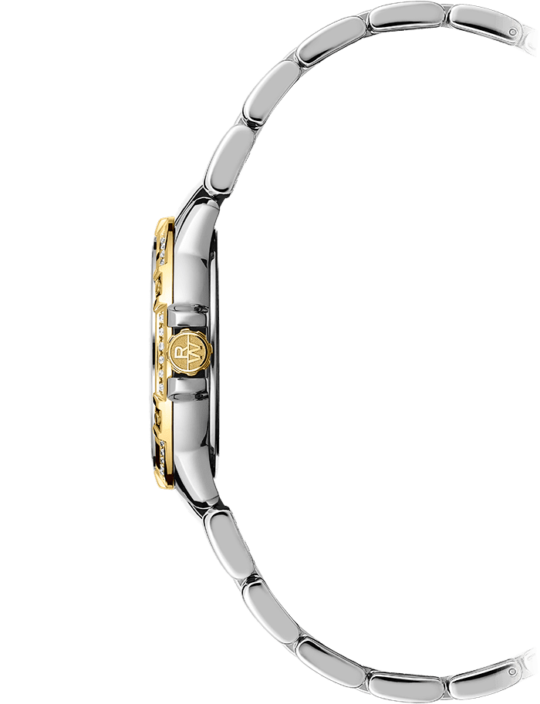 Tango Classic Ladies Quartz Gold Two-tone 44 Diamond Watch, 30mm