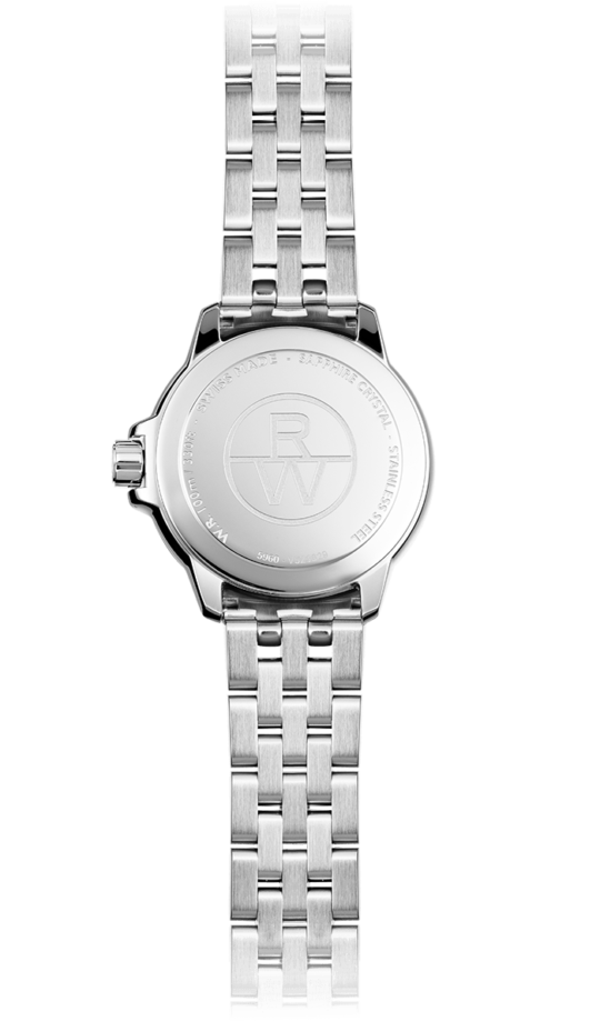 Tango Classic Ladies Quartz White Dial Steel Date Watch, 30mm