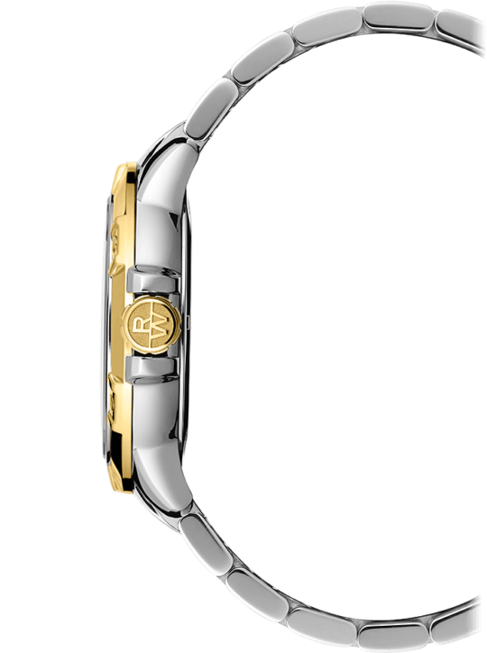 Tango Classic Men’s Quartz Two-tone Gold Steel Bracelet Watch, 41mm