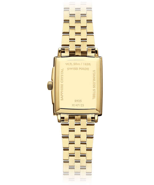 Toccata Ladies Gold Diamond Quartz Watch, 22.6 x 28.1 mm